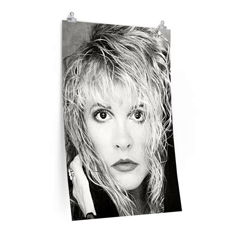 Stevie Nicks Fleetwood Mac Poster Rock Pop Blues Love Stevie Etsy