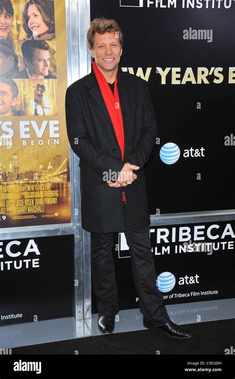 Jon Bon Jovi at arrivals for NEW YEAR'S EVE Tribeca Film Institute ...