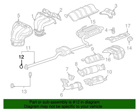 Gasket, Pre Chamber (52.5MM-53.5MM) - Honda (18393-SH3-S00) | HondaParts