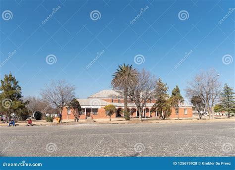 Municipal Clinic and Town Hall in Winburg Editorial Stock Photo - Image ...