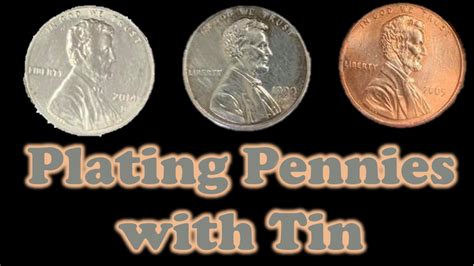 Plating Pennies With Tin Chemical Education Xchange