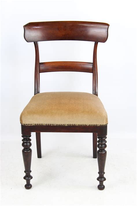 Pair Antique Victorian Mahogany Chairs