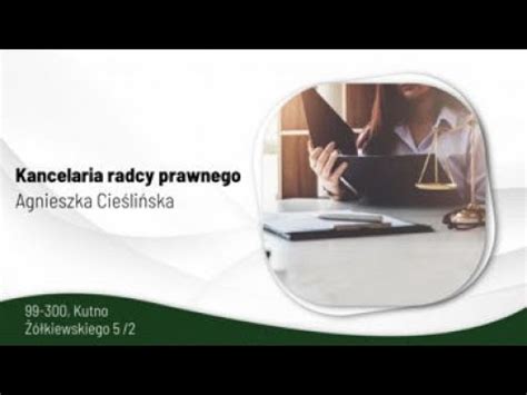 Doradztwo prawne Kutno Agnieszka Cieślińska Kancelaria radcy prawnego