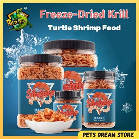 Premium Dry Krill Turtle Food Shrimp Food Freeze Dried Shrimp Turtle