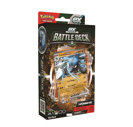 Pok Mon Ex Battle Deck Lucario Creativetoys