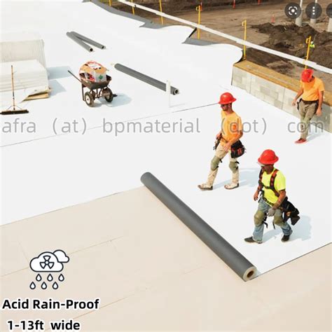 Mechanically Attached Application Tpo Roofing Membranes For Quick And