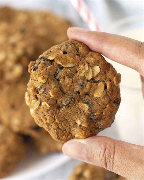 Vegan Oatmeal Raisin Cookies Gluten Free Eggless Delightful Adventures