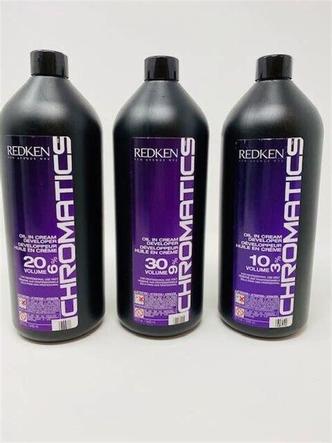 Redken Chromatics Oil In Cream Developer 102030 Volume 338oz Ebay