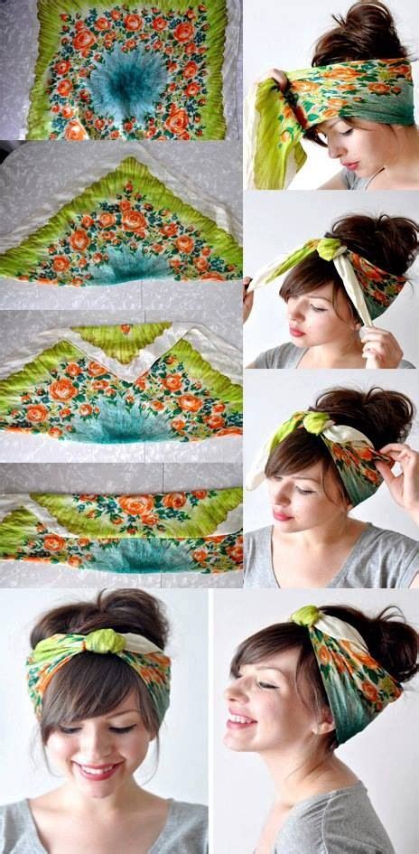 14 Tutorials For Bandana Hairstyles Pretty Designs