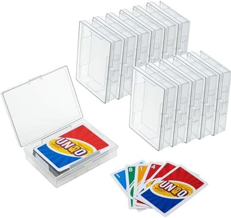 Amazon Grevosea Pieces Clear Playing Card Boxes Playing Card