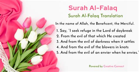 Surah Al-Falaq - Islam Surah Al-Falaq