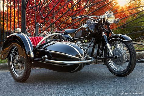 BMW with Sidecar at Sunset | Dohms Creative Photography | Motorcycle sidecar, Sidecar, Bmw ...