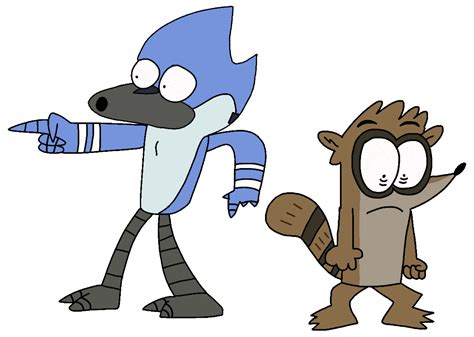 Human Mordecai And Rigby Deviantart