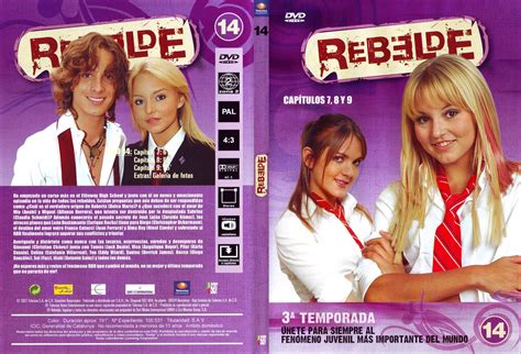 Coleção Rebelde 3ª Temporada Espanha Dvd Rebelde 3 Temp Caps 7 8 E