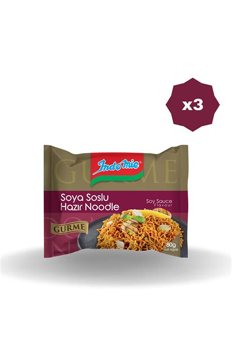 Indomie Ndom E Gurme Soya Soslu Gr X Adet Fiyat Yorumlar