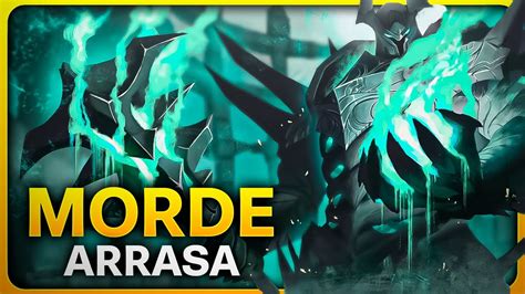 MORDEKAISER TOP ARRASA Y NO PUEDES JUGAR YouTube