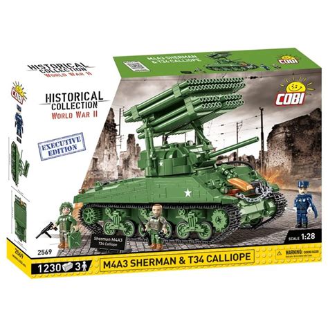 Cobi Sherman M A Calliope Tank Select Version Zweiter Weltkrieg