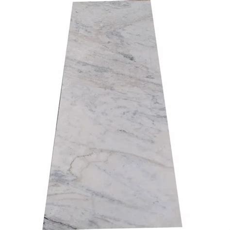 Makrana Rajasthan White Marble Slab For Flooring Thickness Mm