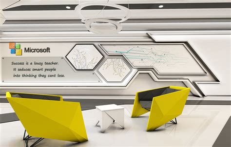 microsoft technology center interior design :: Behance