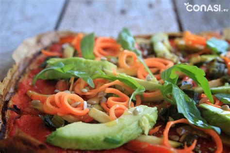 Receta Pizza De Quinoa Con Verduras