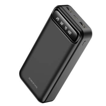 Borofone Borofone Powerbank 20000 MAH Incl 2x USB En 1x USB C