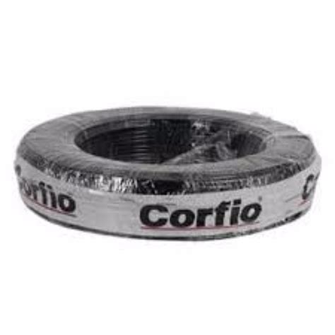 Cabo Flex Corfio 2 5mm Preto C100 Metros Conquista Máquinas e