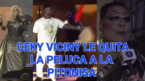 Ceky Viciny Le Quita La Peluca A La Pitonisa Youtube