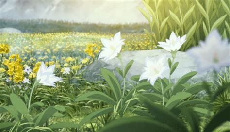 Pastel´ Anime Scenery Nature  Anime Flower