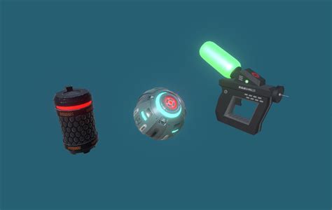 Sci Fi Weapons Pack Ranged Melee