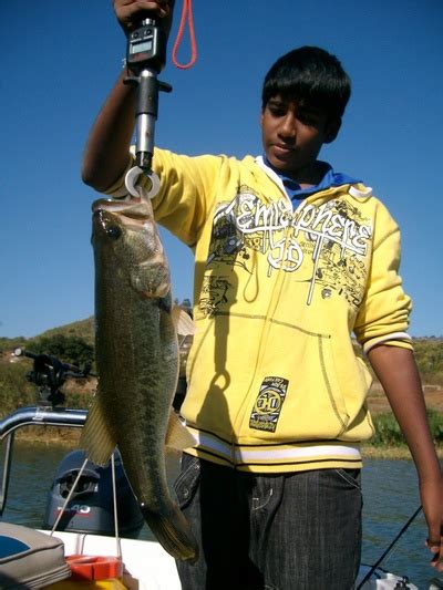 Bass Fishing at Inanda Dam South Africa