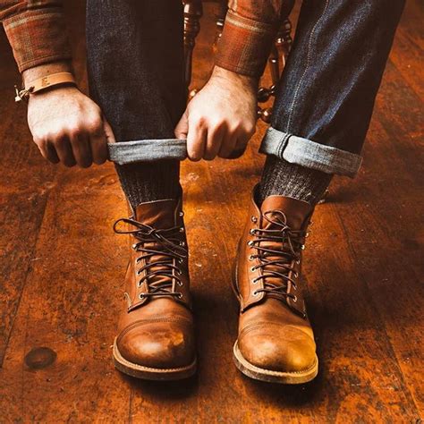 Mens Fashion On Instagram Red Wing 8115 Iron Ranger Copper Rough And