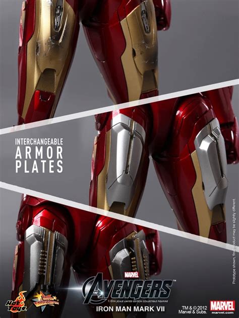 World Toy Brasil Hot Toys The Avengers Iron Man Mark Vii