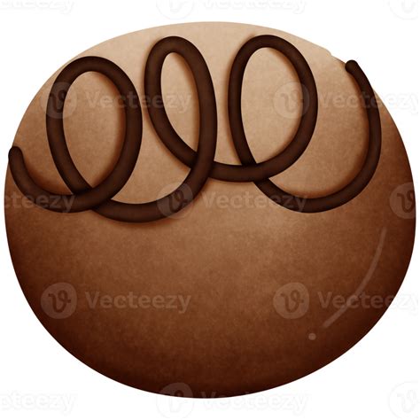 Chocolate Ball Isolated On Transparent Background 27129380 Png