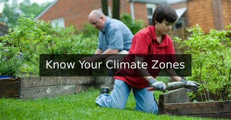 Know Your Climate Zones