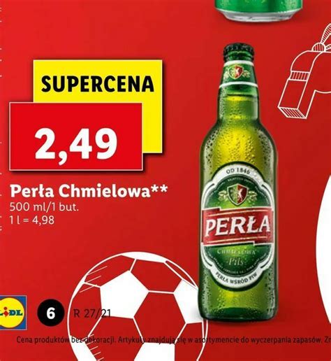 Promocja Perła Chmielowa w Lidl