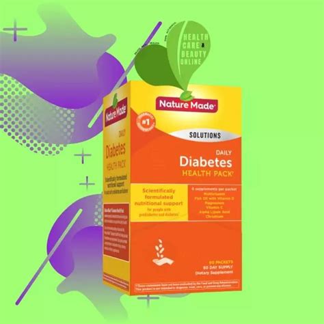 ♈ Nature Made Daily Diabetes Health Pack 60 Packets Lazada Ph