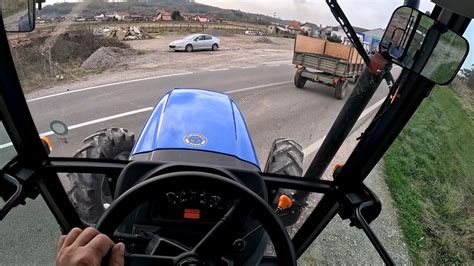 Razrađujemo traktor u transportu kukuruza Branje zelenog kukuruza u