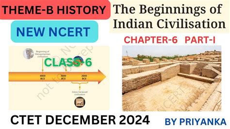 CTET SOCIAL SCIENCE PAPER 2 The Beginnings Of Indian Civilisation