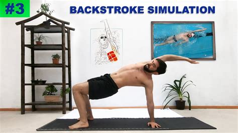 Swimming Backstroke Simulation Workout Ep Youtube