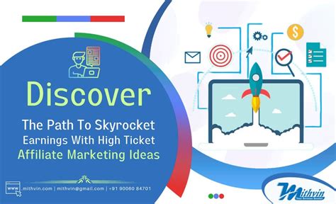 High Ticket Affiliate Marketing Ideas For Skyrocket Earnings