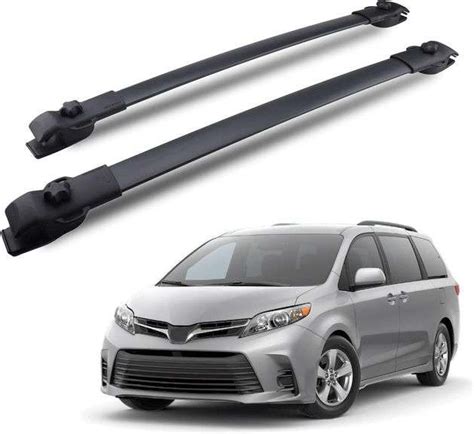 Richeer Roof Rack Cross Bars Fit For 2011 2020 Sienna Aluminum Cross