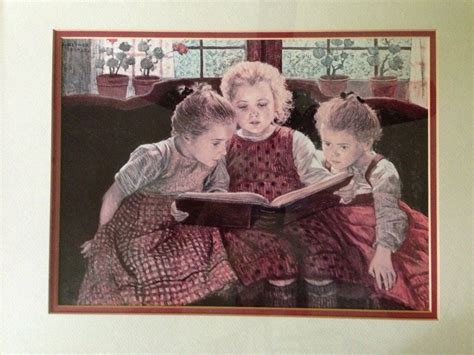 The Fairy Tale Walther Firle Fine Art Framed And Matted Print