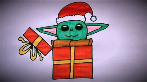 How To Draw Baby Yoda Art For Kids Hub