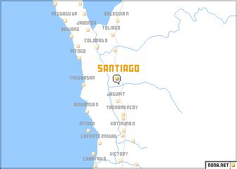 Santiago (Philippines) map - nona.net