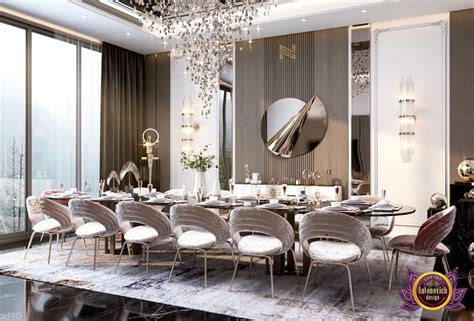 Huge Luxury Dining Room Interior Design