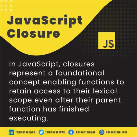 Javascript Closures Concepts And Best Practices Hassanzain