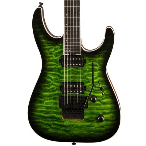 Jackson Pro Plus Series Dinky Dkaq Electric Guitar Emerald Reverb