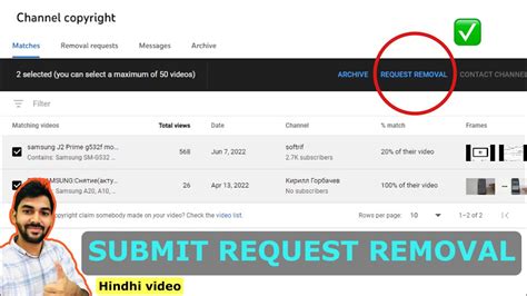 Youtube Copyright Request Removal Form Fill Up How To Report