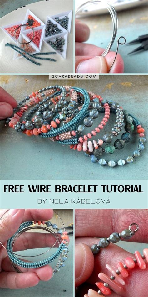 Tutorial The Memory Wire Bracelet By Nela Kábelová Making Jewelry