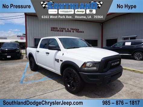 Certified Pre Owned 2021 Ram 1500 Warlock 4wd 5ft7 Box Crew Cab In Houma 12408 Southland Dodge